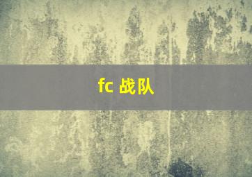 fc 战队